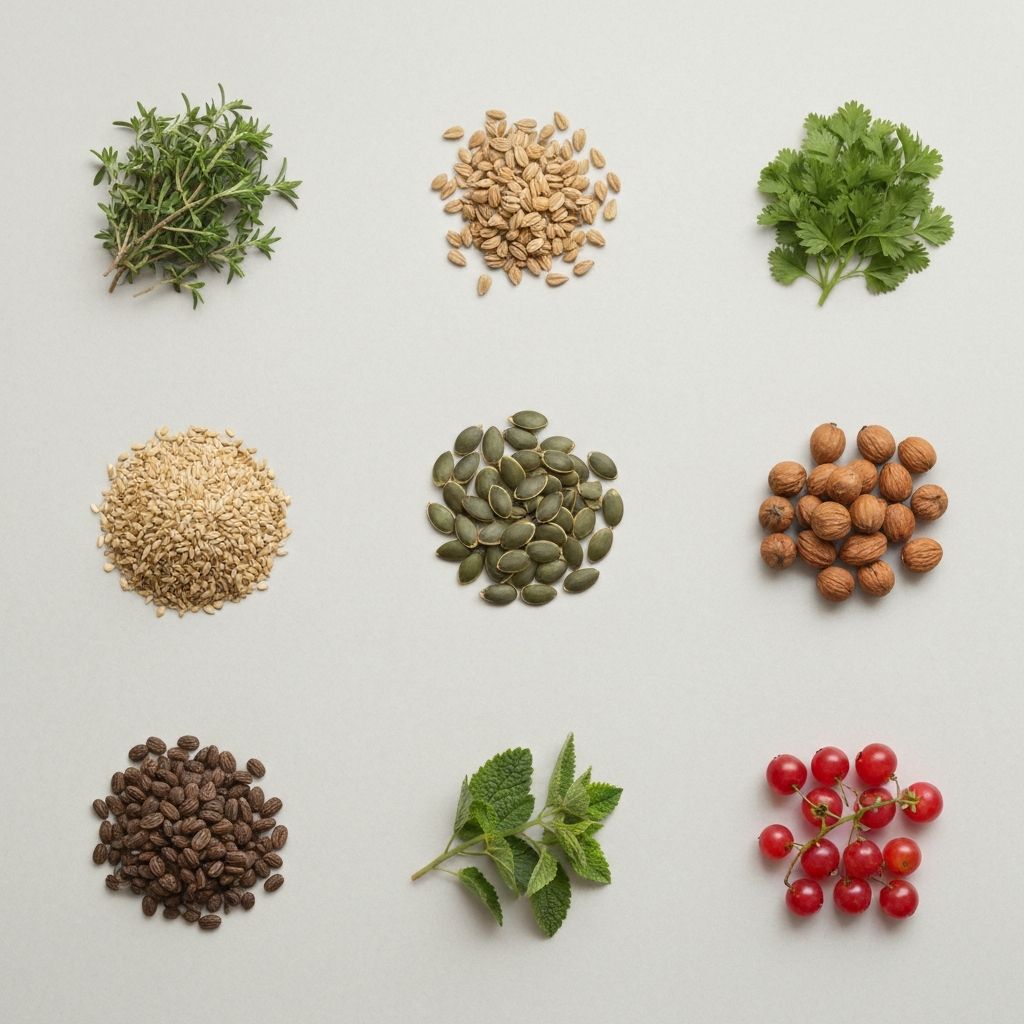 Natural ingredients overview